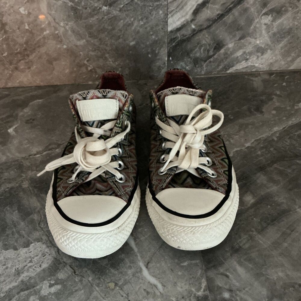 Converse x Missoni Chuck Taylor All Star Low Women's  Zigzag Chevron Size 6.5